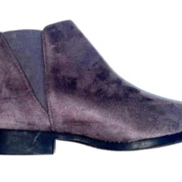 Rue21 Boots Women's Vee Gray Suede Ankle Boot Bootie Size 6 - Picture 7 of 7